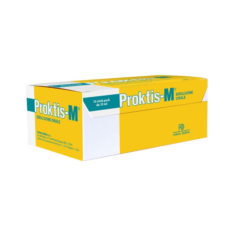 proktis-m emulsione orale 10 stick da 10 ml