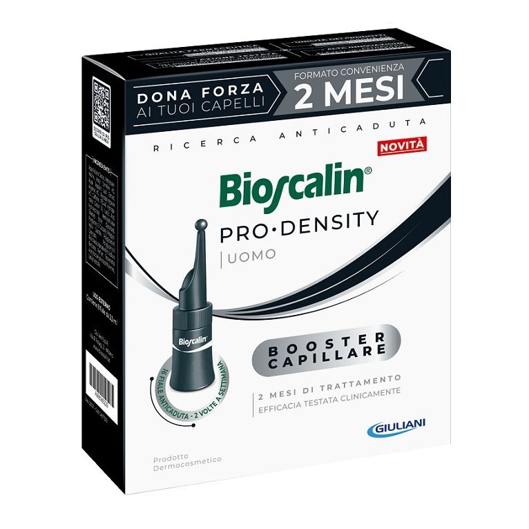 bioscalin pro density uomo booster capillare 16 fiale x 2,5ml
