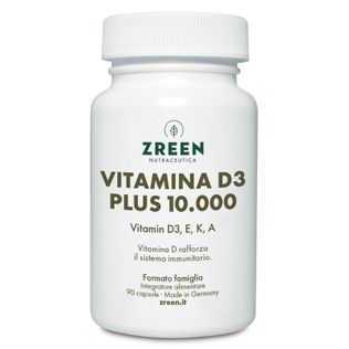ZREEN VITAMINA D3 PLUS 10000 90 CAPSULE