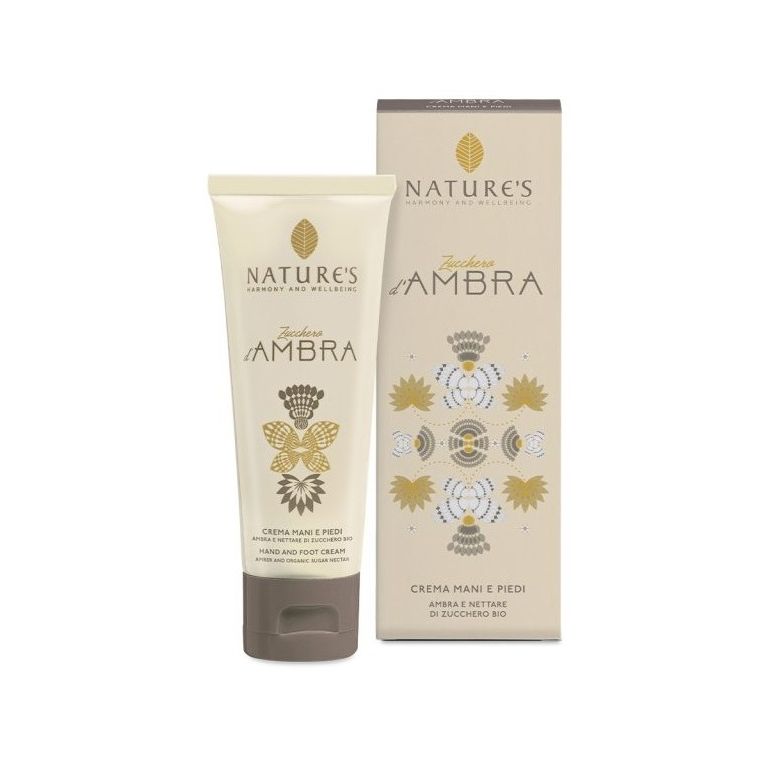 nature's zucchero ambra crema mani 75 ml