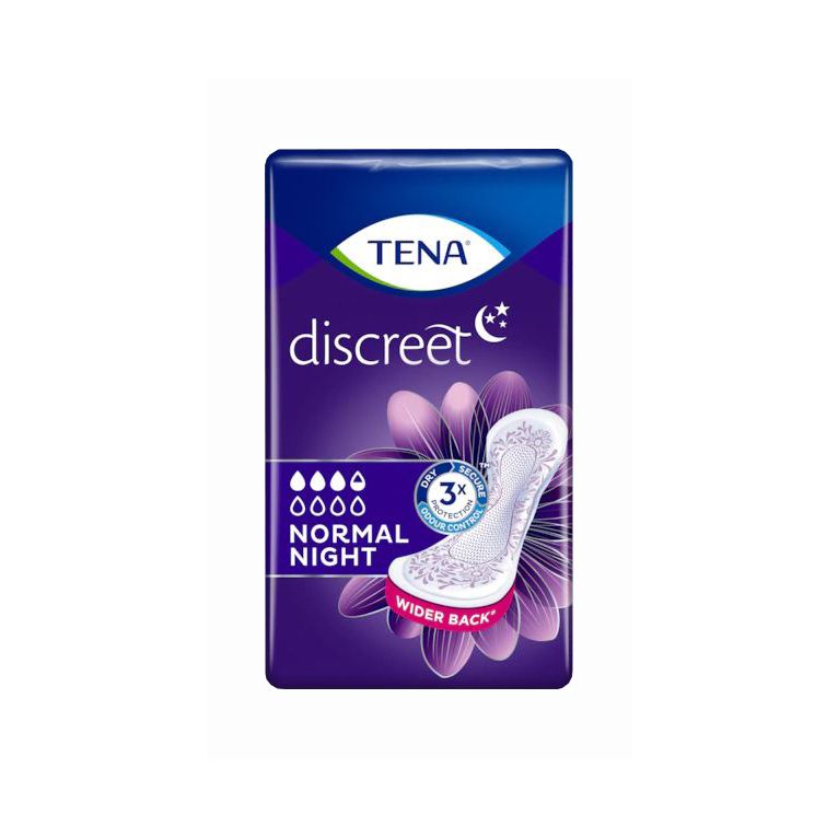 assorbente tena discreet normal night 10 pezzi