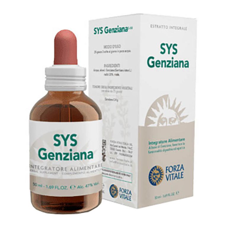 sys genziana gocce 50 ml