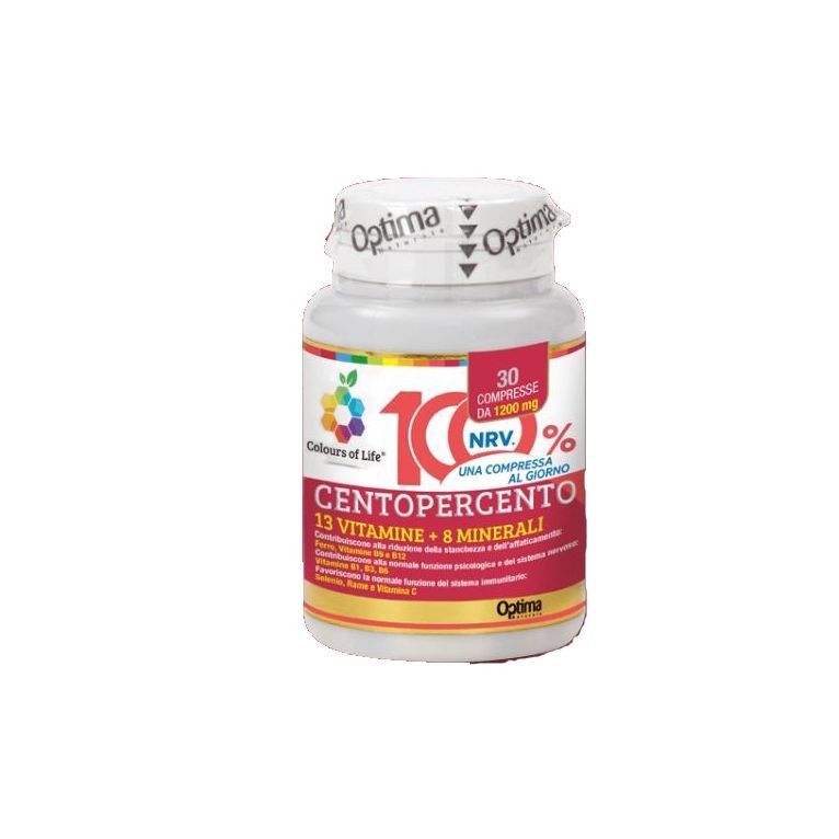 colours of life centopercento 30 compresse 1200 mg