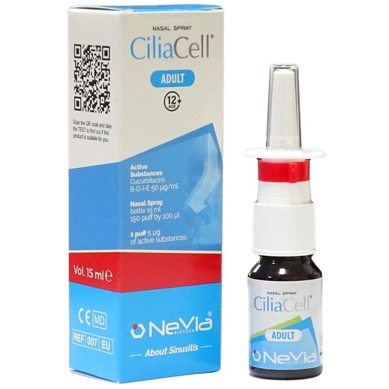 ciliacell nasal spray adult 15 ml