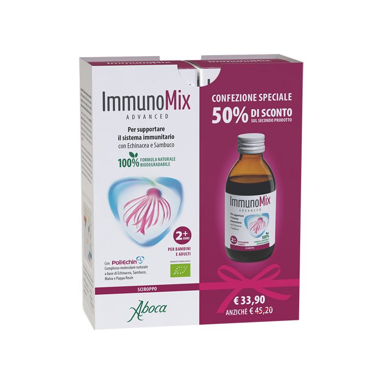 immunomix advanced sciroppo confezione speciale 2 pezzi