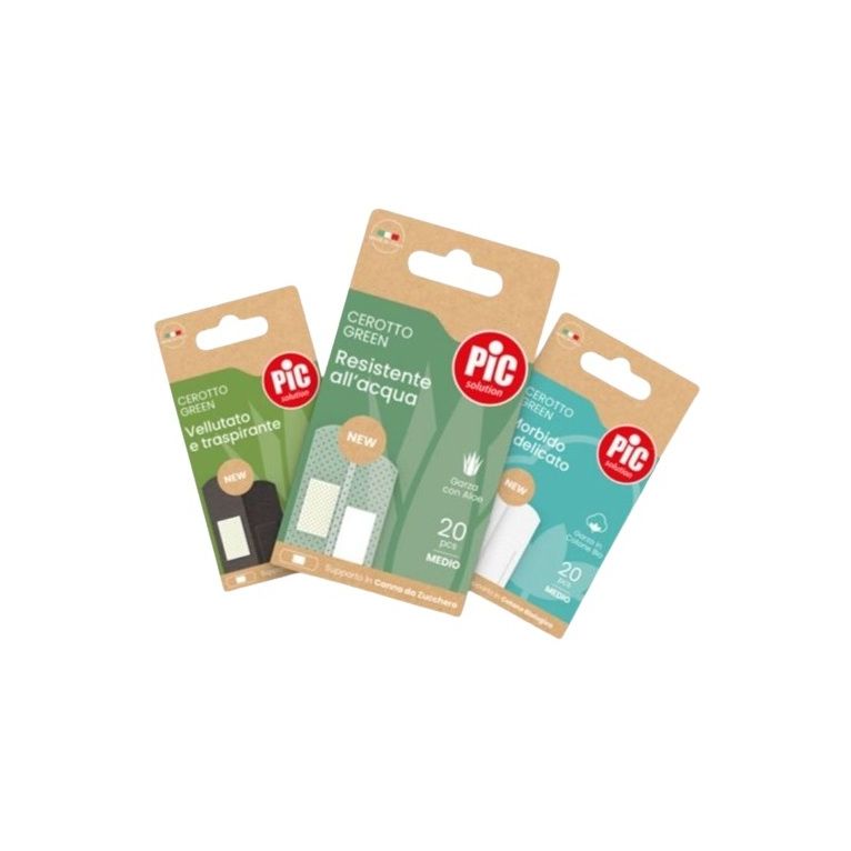 cerotto pic green canna aloe medio 20 pezzi