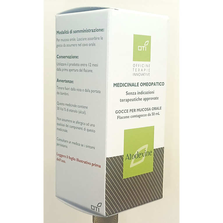 atodexine orale gtt 50 ml in soluzione idroalcolica al 30% v/v