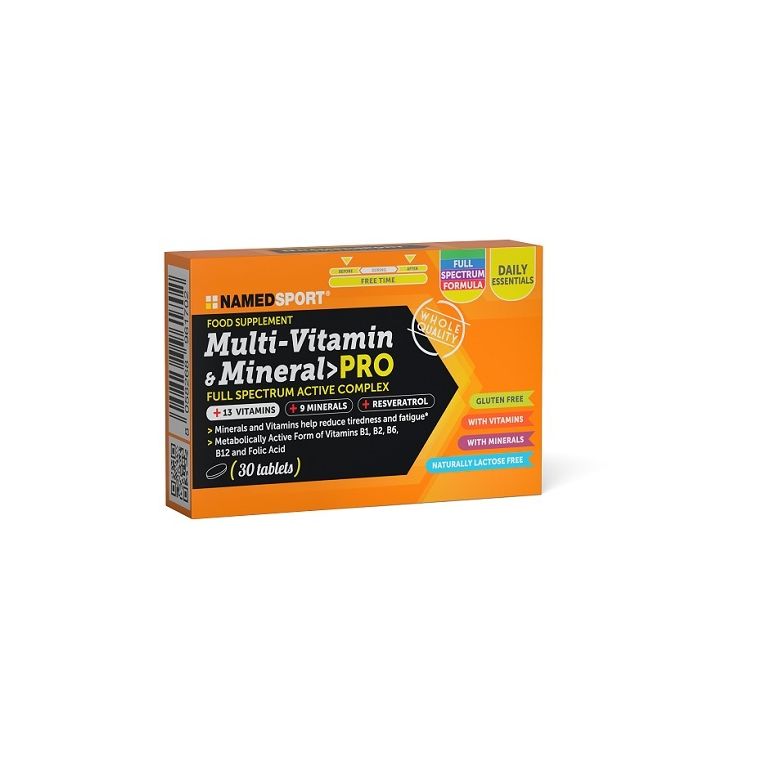 multi-vitamin&mineral pro 30 compresse