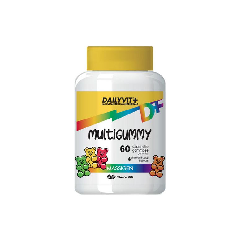 massigen multigummy 60 caramelle gommose