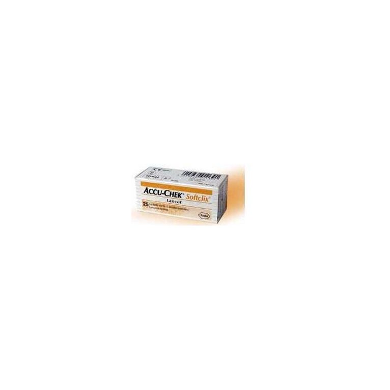 lancette pungidito accu-chek softclix 25 pezzi