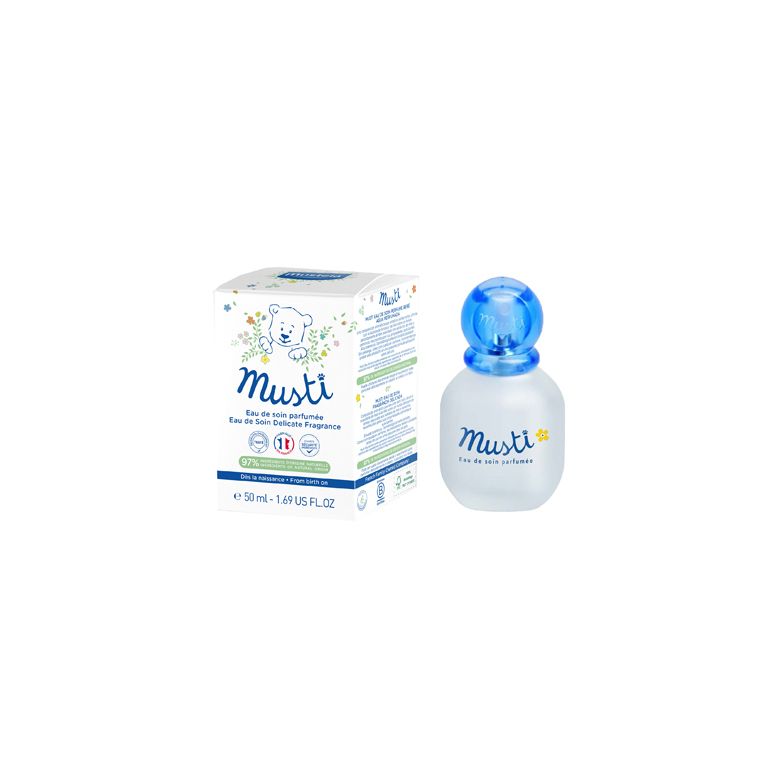 mustela musti acqua profumata 50 ml