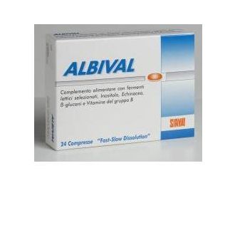 ALBIVAL PROBIOTICO 24 COMPRESSE