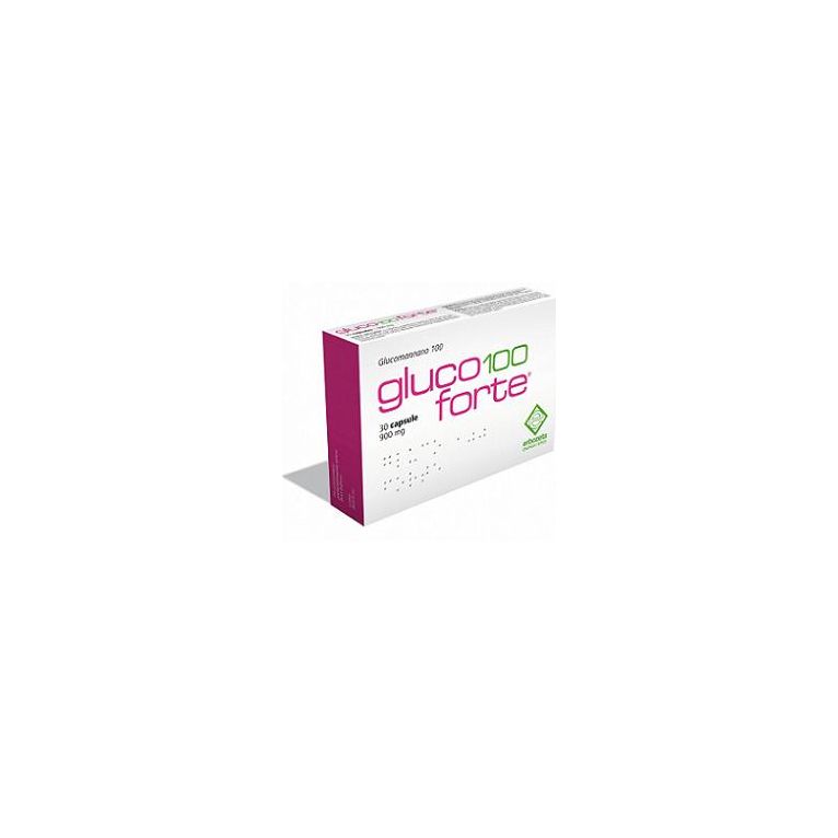 gluco 100 forte glucomannano 100 30 capsule da 900 mg