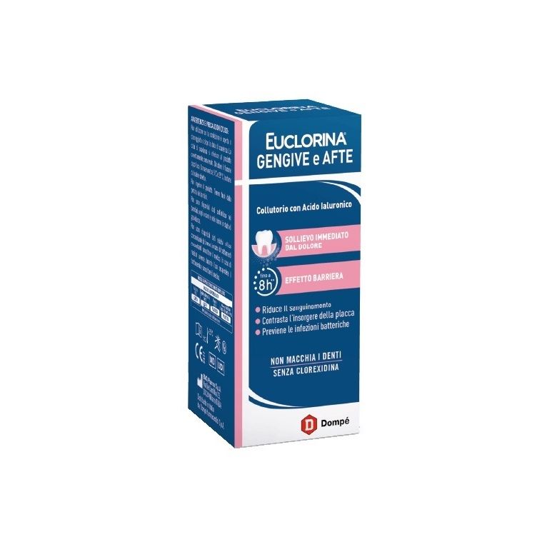 euclorina gengive e afte collutorio 200 ml
