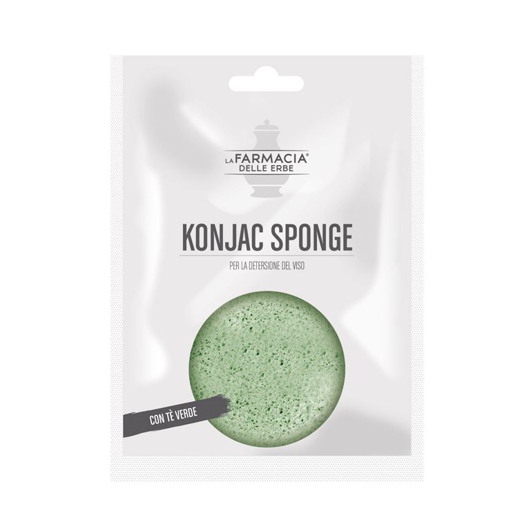 fde konjac sponge te' verde 1 pezzo