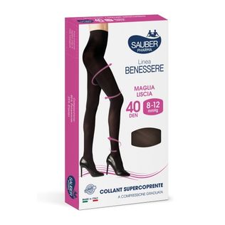 COLLANT SUPERCOPRENTE SAUBER 8-12MMHG NERO 5