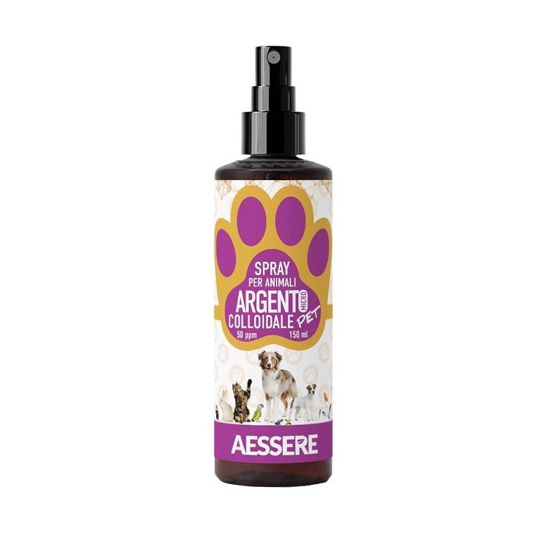 argento colloidale pet spray 50ppm 150 ml
