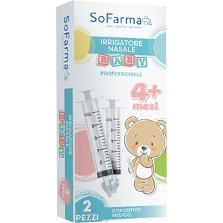 IRRIGATORE NASALE BABY 2 PEZZI SOFARMAPIU'