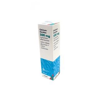CALCIUM SANDOZ 20 cpr eff 500 mg