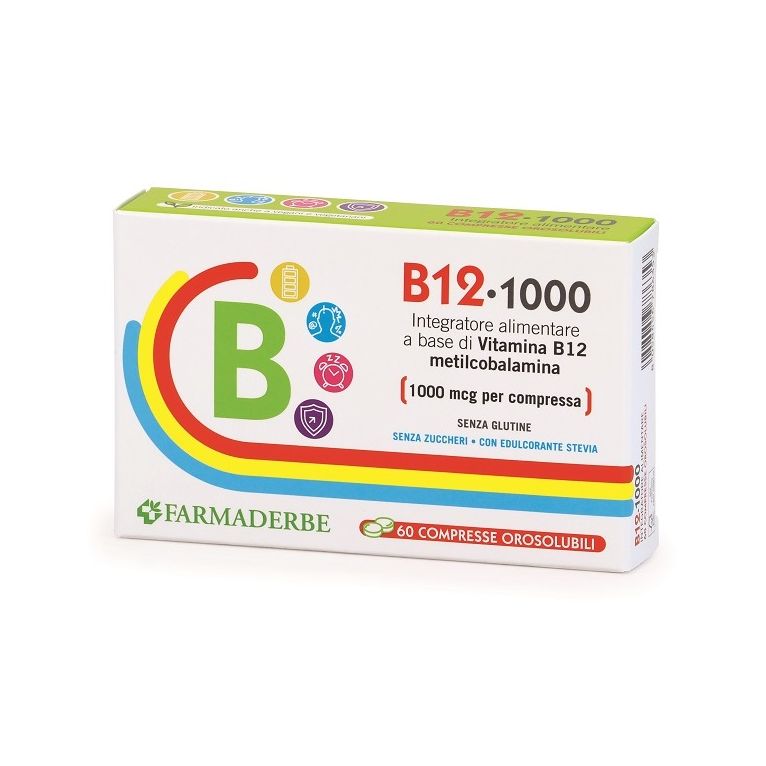b12 1000 60 compresse orosolubili da 0,2 g