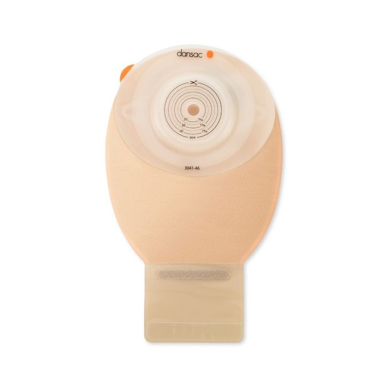 dansac novalife tre 1 sacca aperta opaca convex midi per ileostomia con finestra ritagliabile 15-46 mm 350 ml 10 pezzi