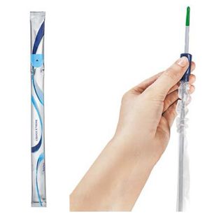 CATETERE VESCICALE AUTOLUBRIFICANTE LIQUICK X-TREME RIVESTIMENTO IDROFILO DIAMETRO CH14 LUNGHEZZA 43 CM PUNTA ERGOTHAN 2FORI SFALSATI 30 PEZZI