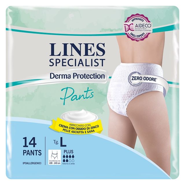 pannolone-per-incontinenza-lines-specialist-derma-pants-plusl-14-pezzi