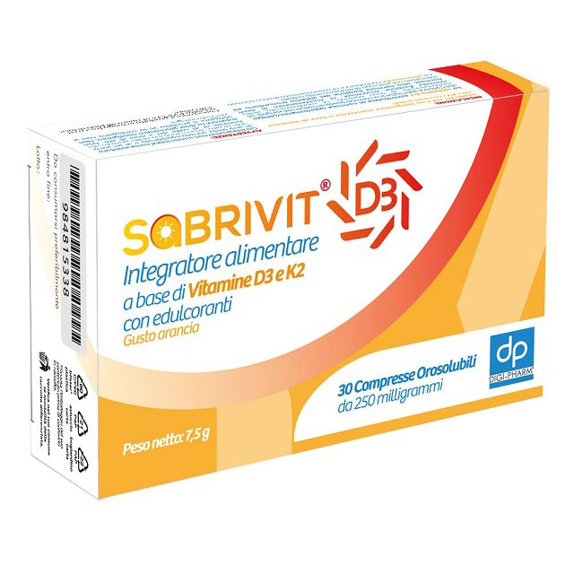sabrivit-d3-30-compresse-orosolubili-gusto-arancia