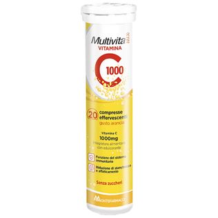 MULTIVITAMIX VIT C 1000 20 COMPRESSE EFFERVESCENTI