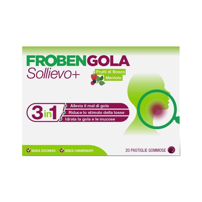 frobengola sollievo+ 20 pastiglie