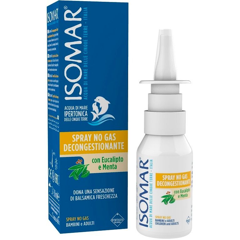 spray no gas decongestionante isomar 30 ml