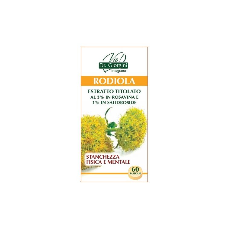 rodiola estratto titolato 60 pastiglie