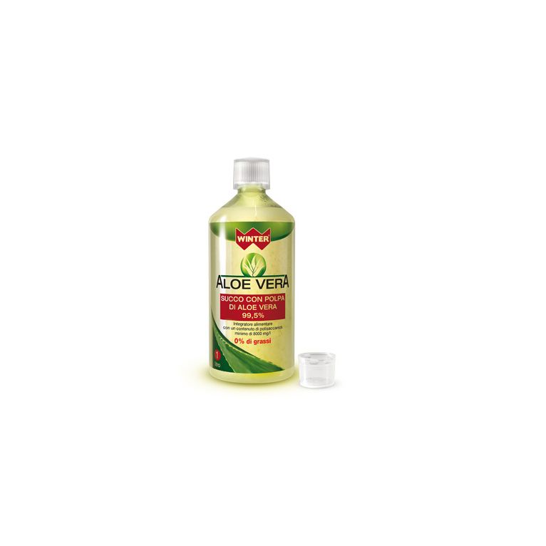 winter aloe vera succo e polpa 1 litro