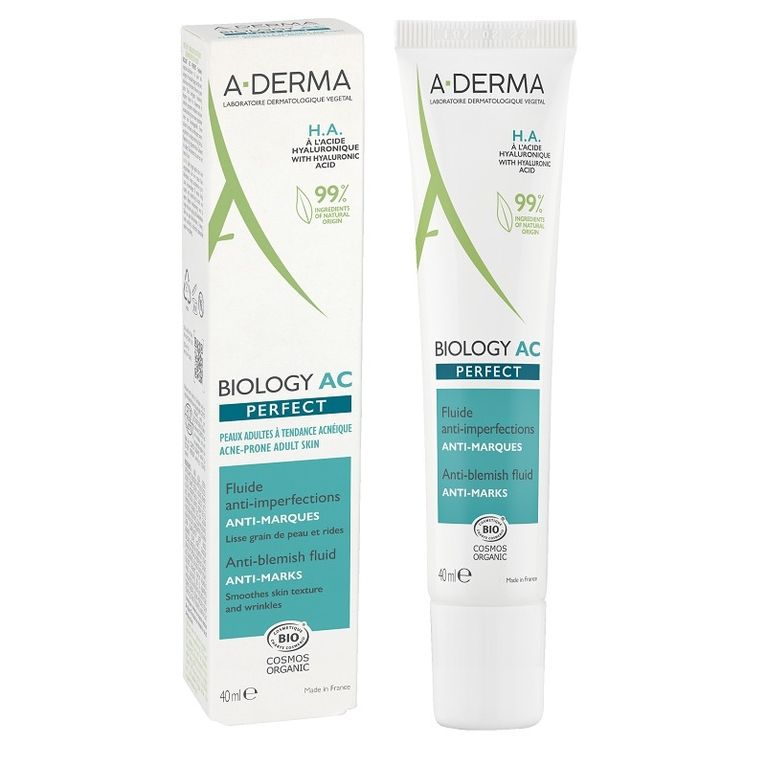 aderma biology ac perfect fluido anti imperfezioni 40 ml