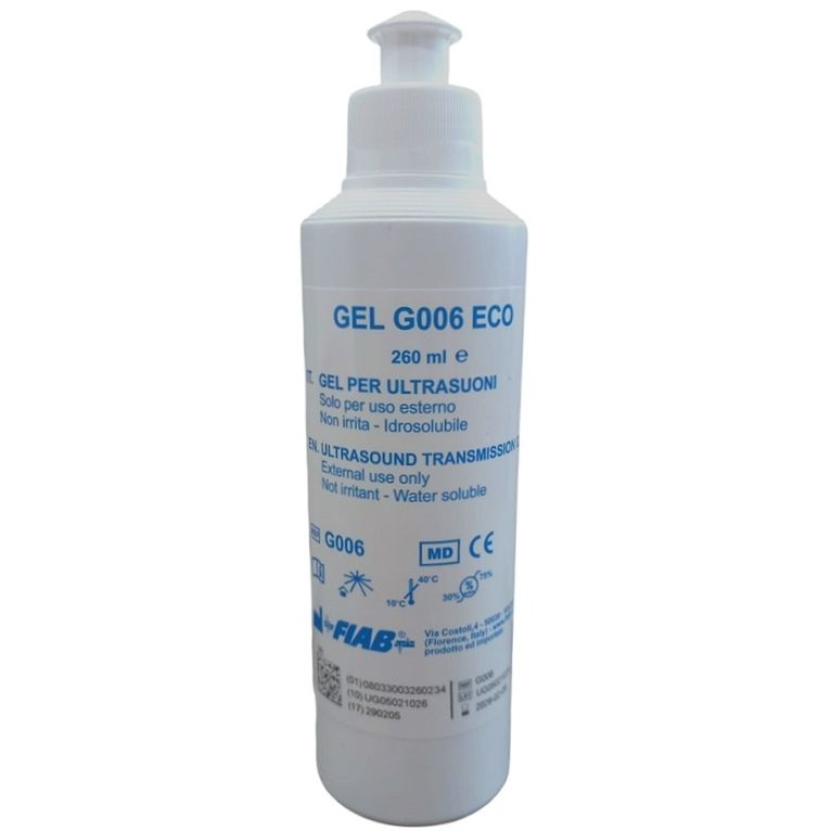 gel per apparecchi ad ultrasuoni 260 ml
