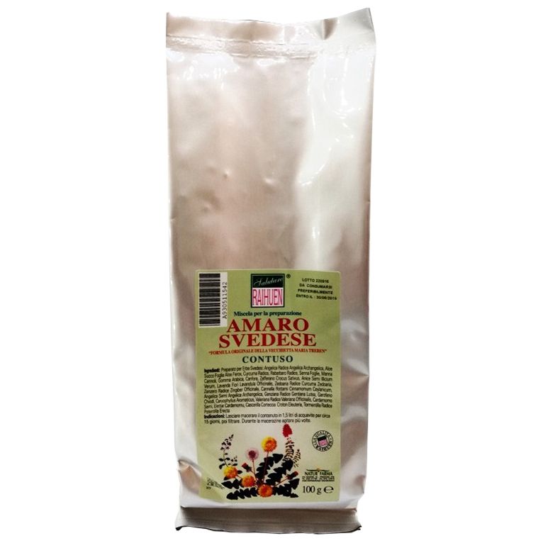 raihuen erbe svedesi contuso preparato per amaro svedese 100g