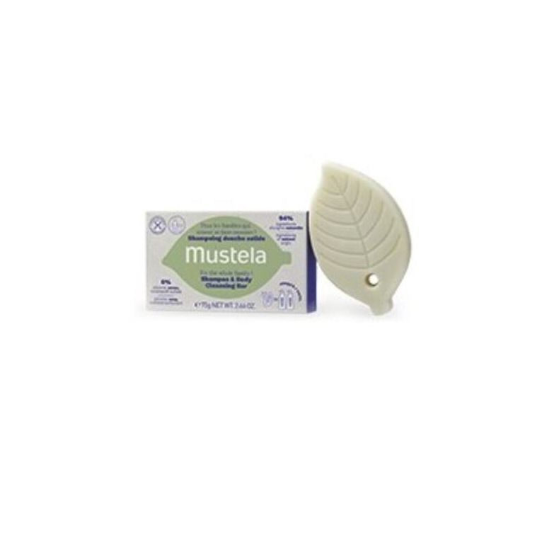 mustela shampoo detergente solido 75 g