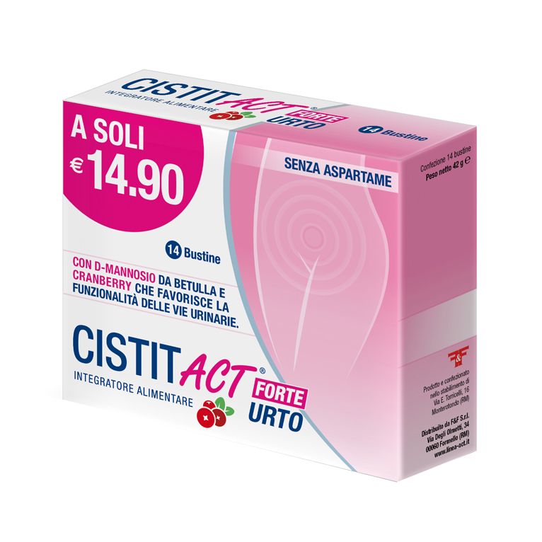 cistit act forte urto 14 bustine