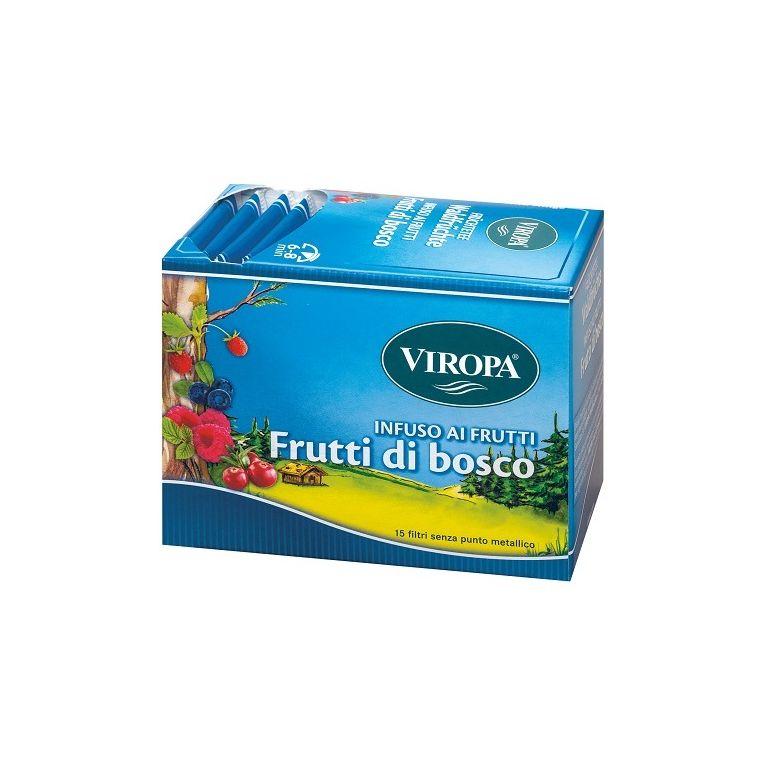 viropa infuso ai frutti di bosco 15 bustine da 2,5 g
