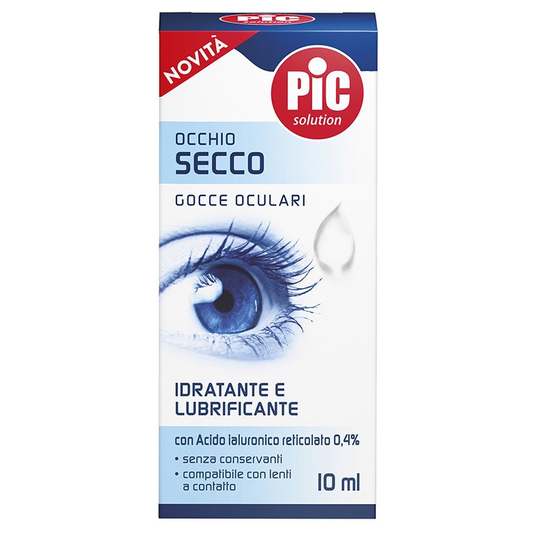 pic gocce oculari occhio secco 10 ml