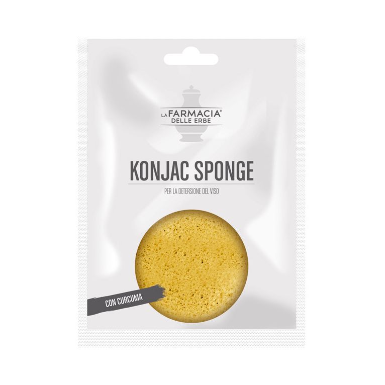 fde konjac sponge curcuma 1 pezzo