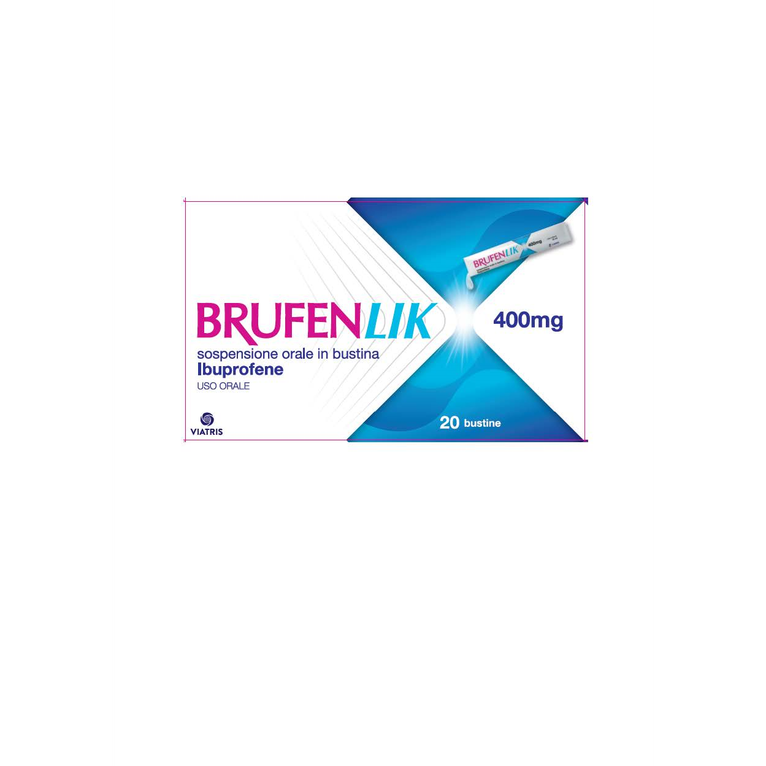 brufenlik 20 bust orale sosp 400 mg 10 ml
