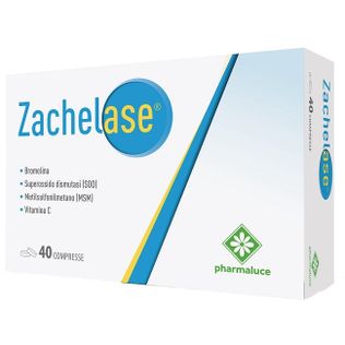 ZACHELASE 40 COMPRESSE SENZA GLUTINE NATURALMENTE PRIVO DI LATTOSIO