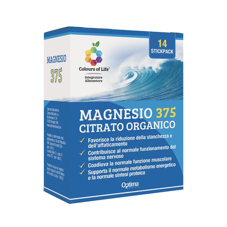 colours of life magnesio 375 14 stick