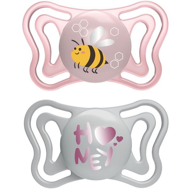 chicco-succhietto-light-rosa-silicone-2-6m-2-pezzi
