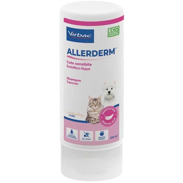 allerderm shampoo cute sensibile 250 ml