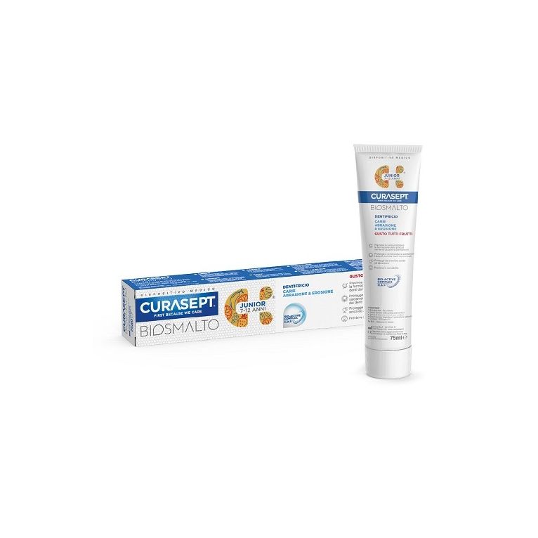 curasept biosmalto dentifricio junior 75 ml