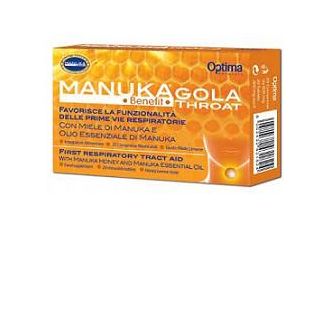 MANUKA BENEFIT GOLA THROAT 20 COMPRESSE MASTICABILI
