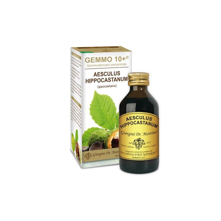 ippocastano liquido analcolico gemmo 10+ 100 ml