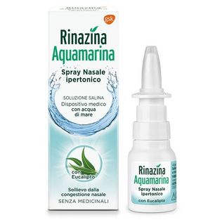 RINAZINA AQUAMARINA SPRAY NASALE IPERTONICO CON EUCALIPTO 20ML